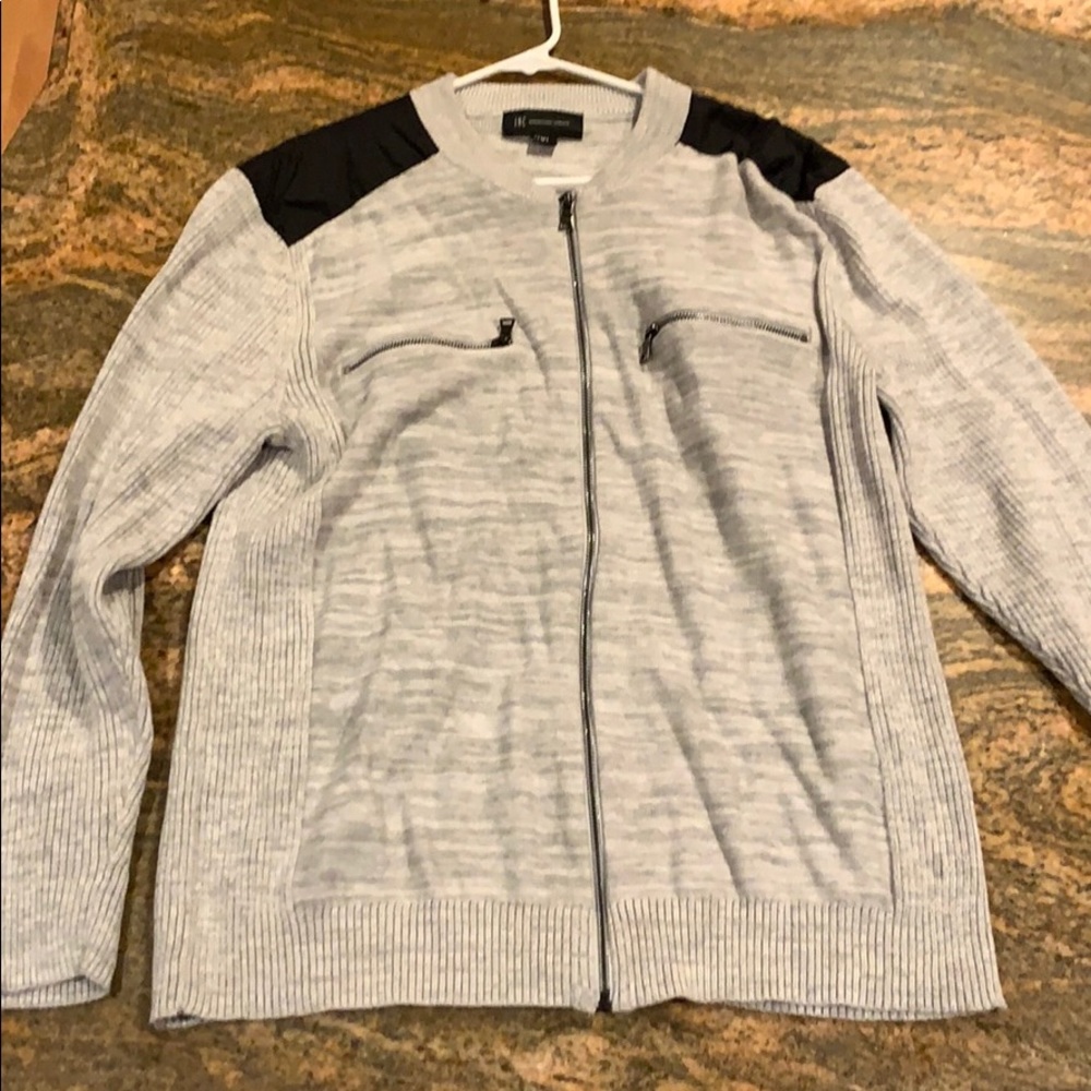 INC Zip up sweater *New Without Tags*